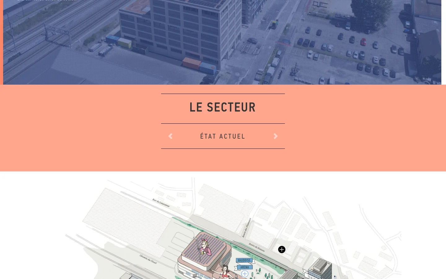 Malley Centre - Map personnalisée