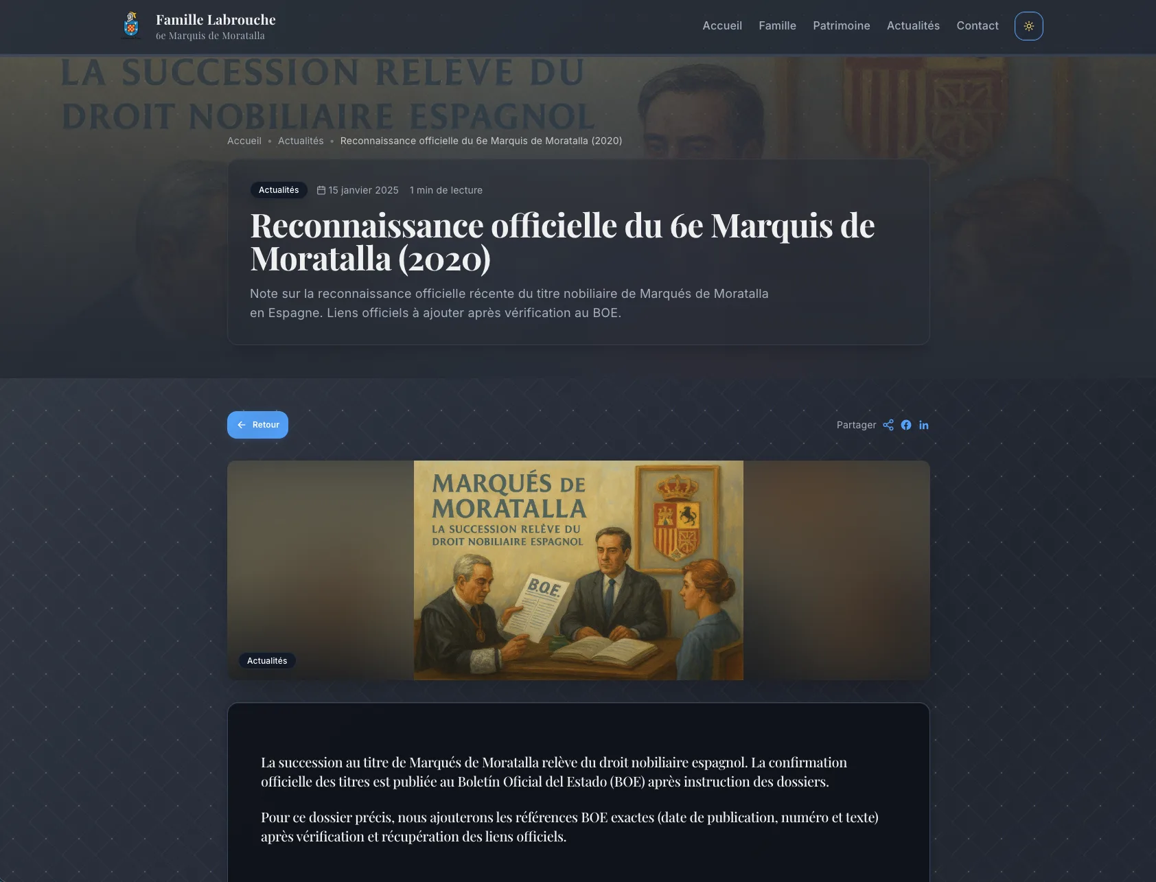 Moratalla - Article détaillé